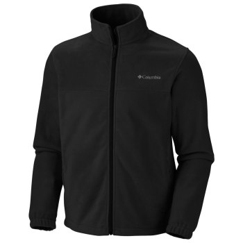 Columbia Muške Jakne - Steens Mountain 2.0 Full Zip Fleece Tall Crne | JLWP-47891